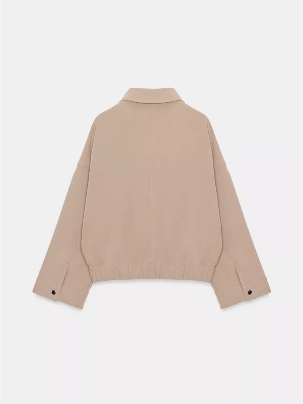 NWT Zara ELASTIC HEM JACKET - Picture 6 of 8